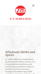 Mobile Screenshot of cvsuryamas.com